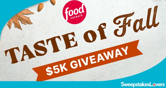 Food Network Taste Of Fall Giveaway 2026