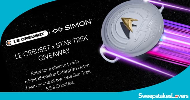 Simon x Le Creuset Star Trek Collection Sweepstakes 2026