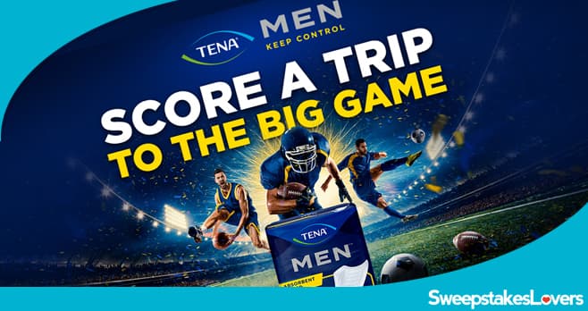 TENA Men Take Back Your Game Sweepstakes 2026 (TakeBackYourGame.com)