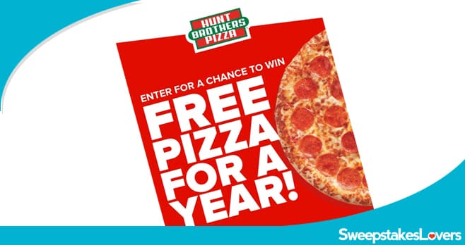 Hunt Brothers Free Pizza For A Year Sweepstakes 2026