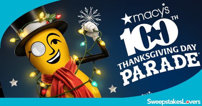Planters x Macy's Thanksgiving Parade Sweepstakes 2026 (MrPeanutParadeSweepstakes.com)