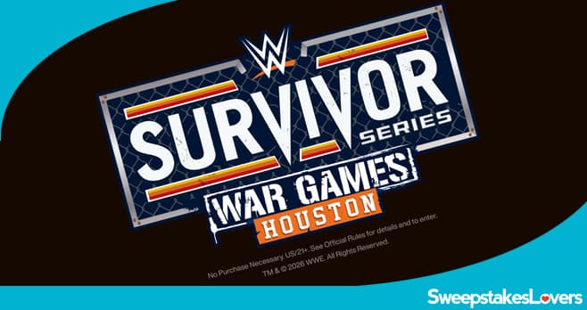 SiriusXM WWE Survivor Series Contest 2026 (SiriusXM.com/SurvivorSeries2026)